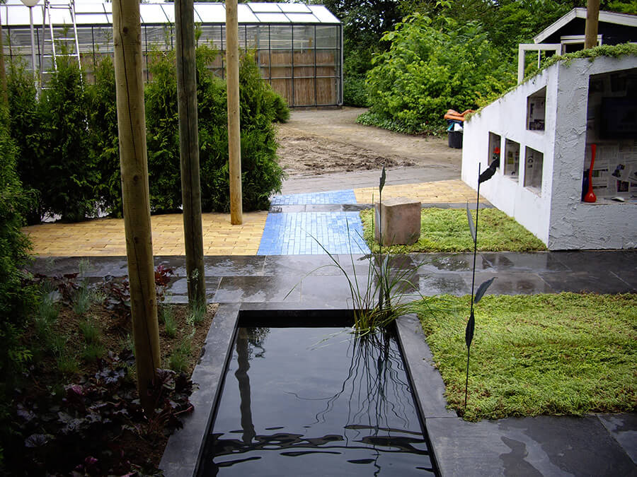 essay moord Artiest Tuinaanleg Nijmegen | Strakke tuin met waterpartij - Green³